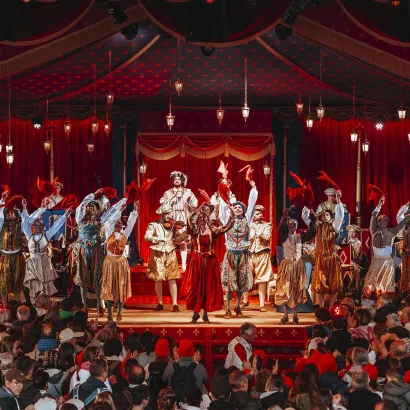 Danseurs dans la Frairie de la Toussaint